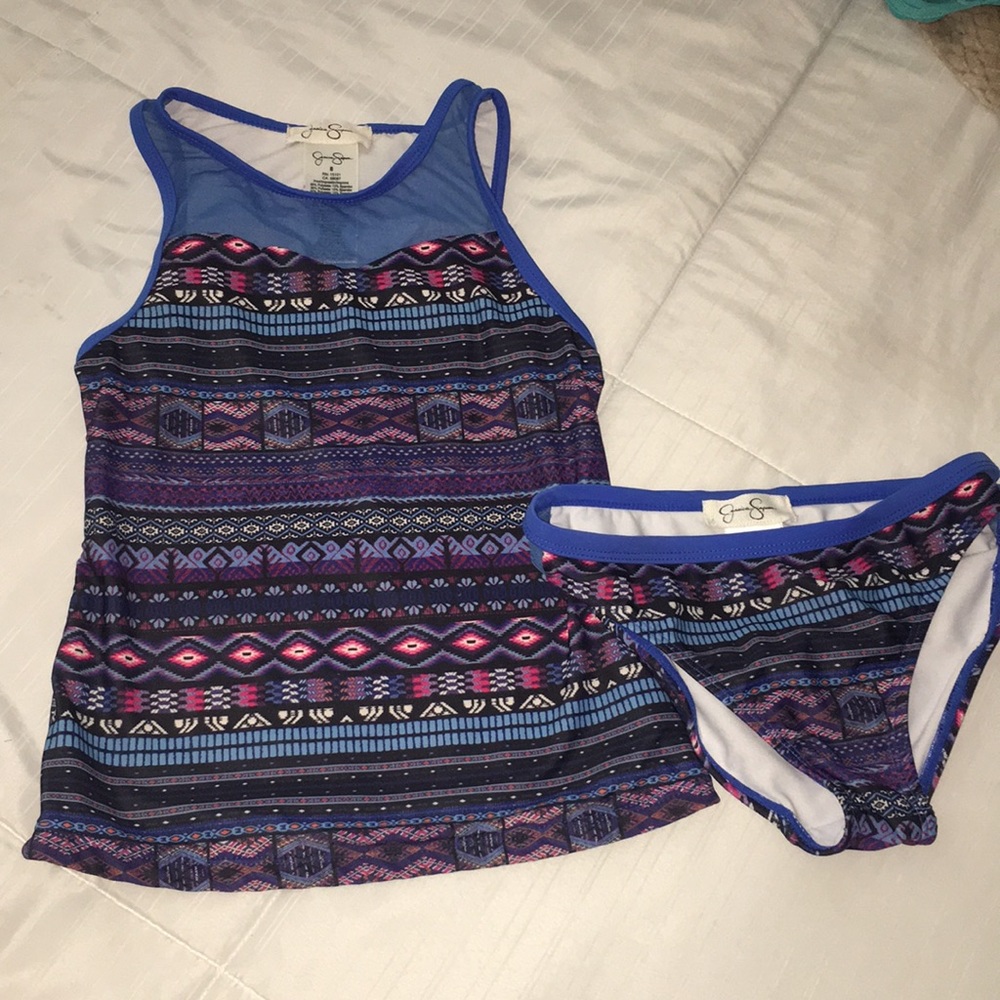 Girls 2 piece bathing suit